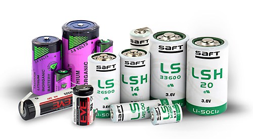 LS цилиндрические литиевые батареи